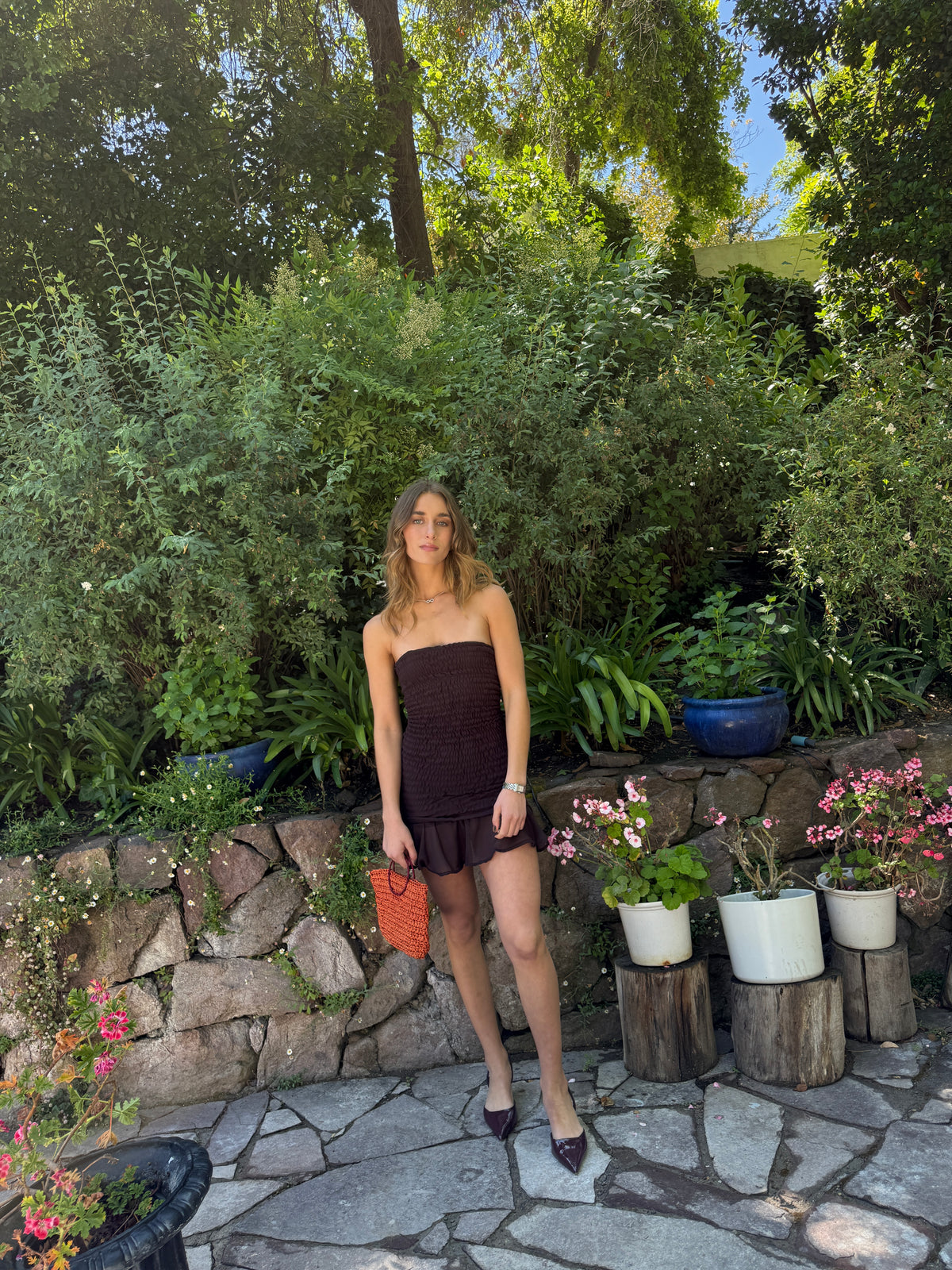 Vestido panal bahiana
