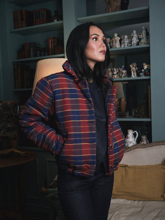 Chaqueta Borbon Tartán
