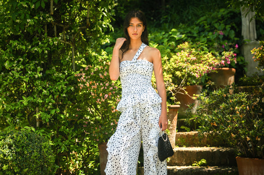 Pantalón vuelos galdana dots