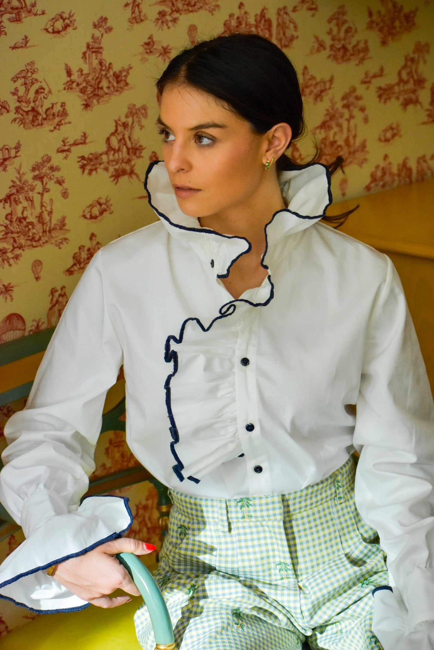 Blusa Mónica Ruffle