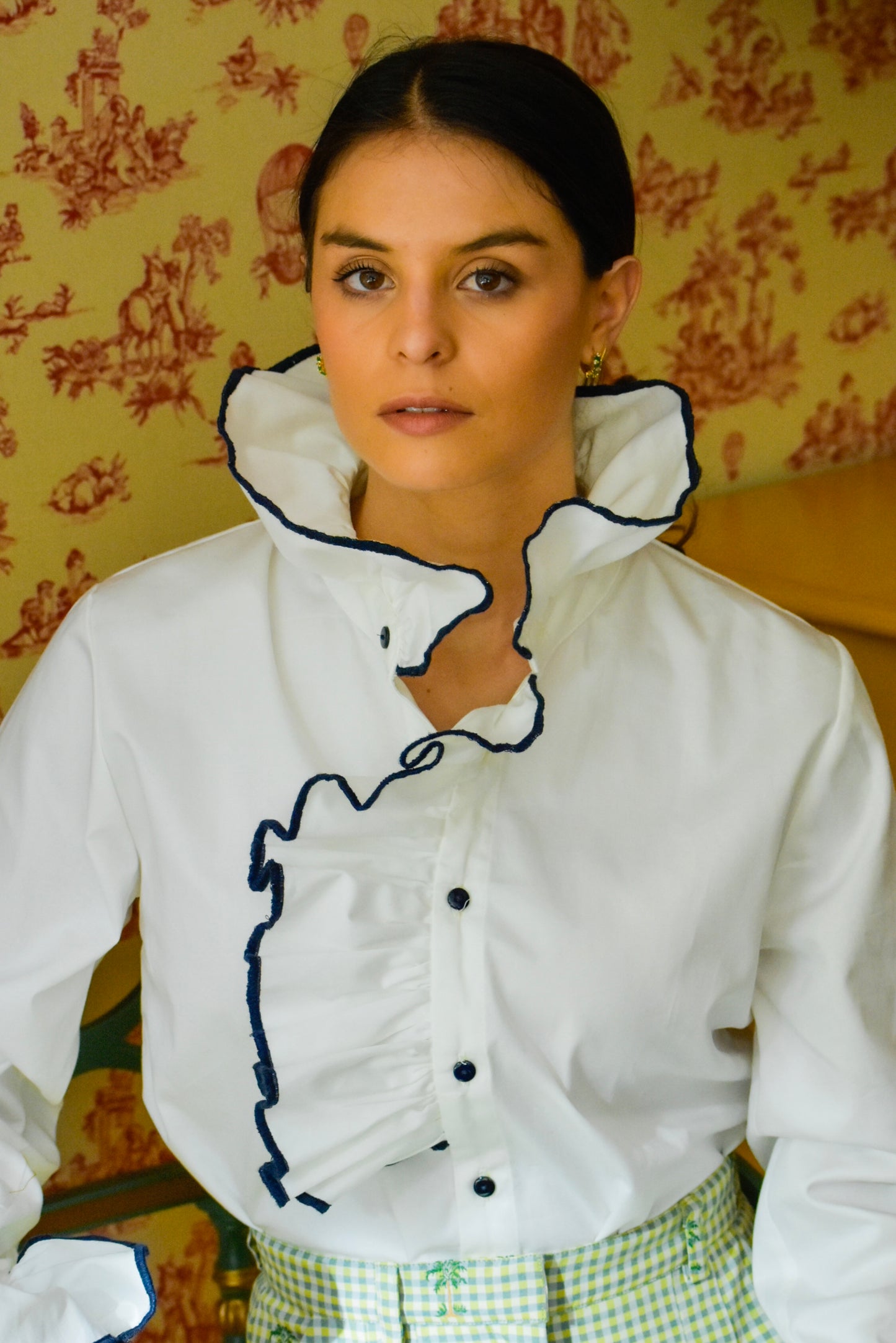 Blusa Mónica Ruffle