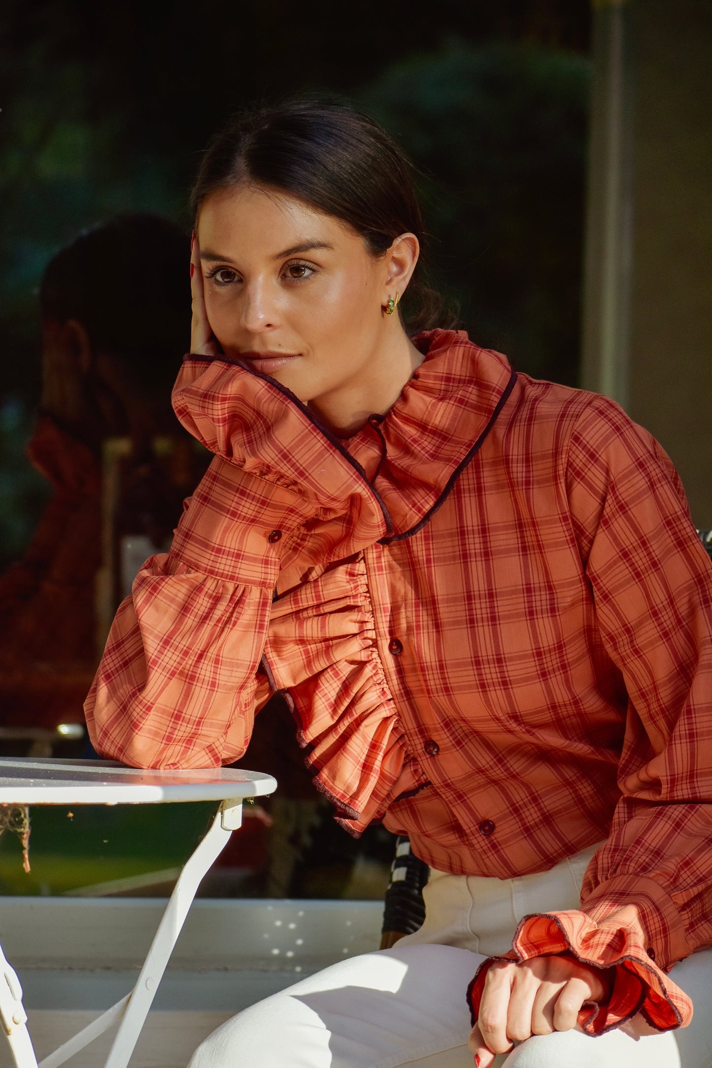 Blusa Mónica Ruffle