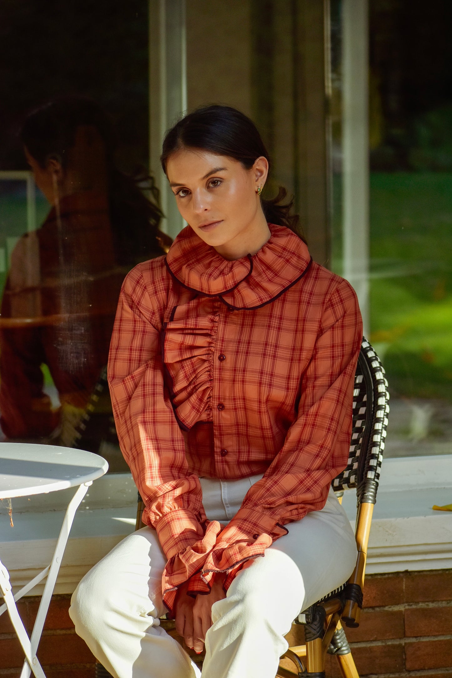 Blusa Mónica Ruffle
