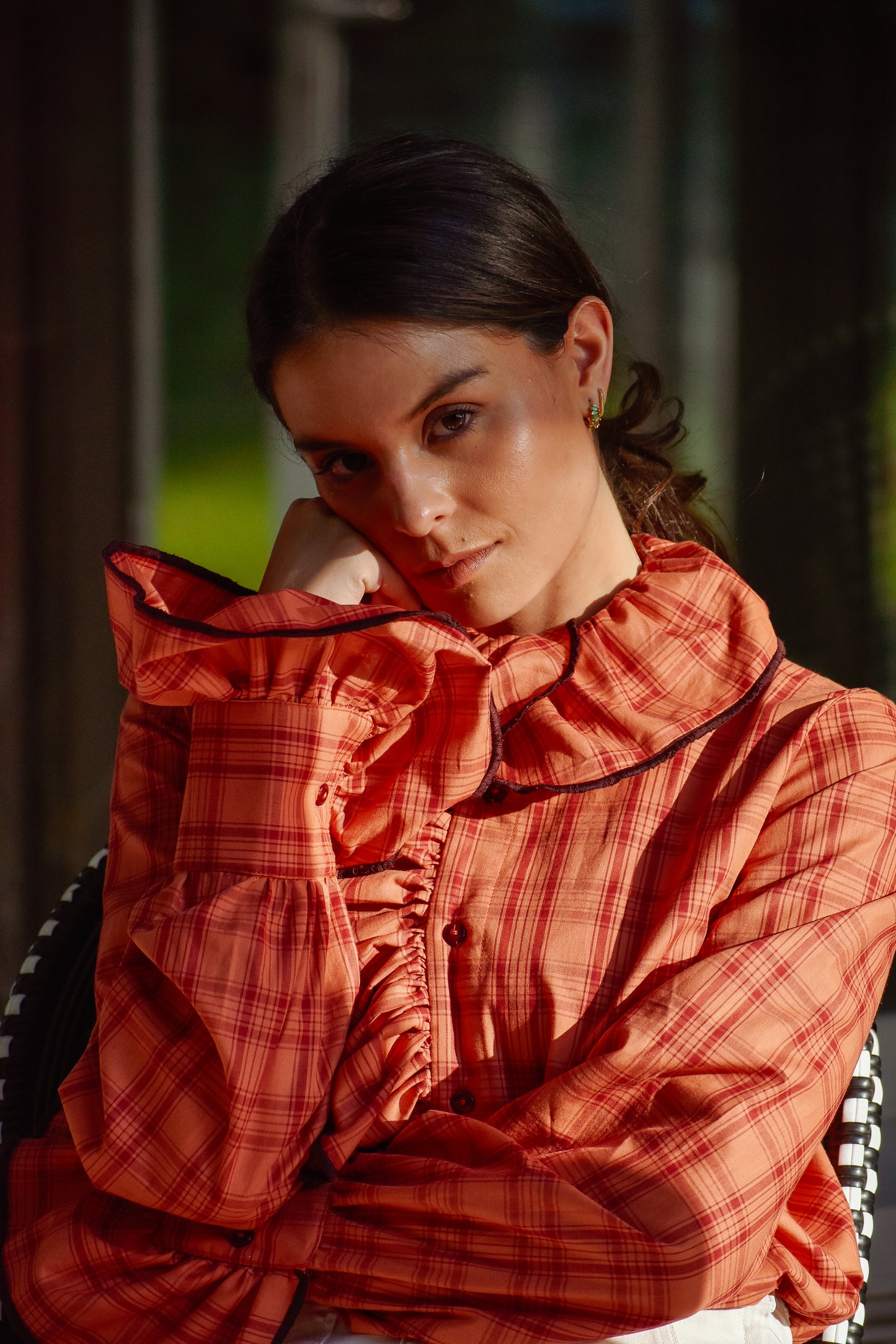 Blusa Mónica Ruffle
