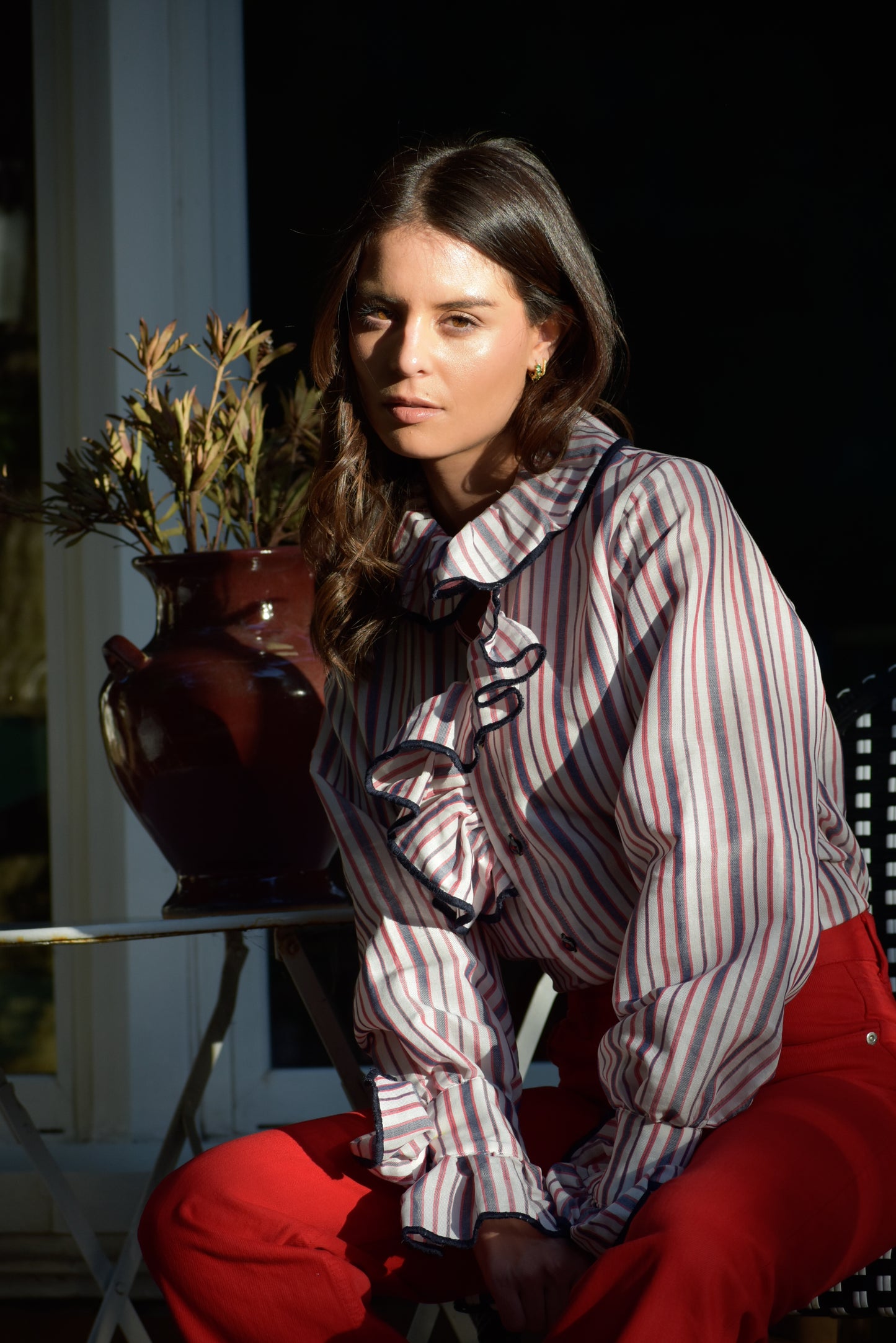 Blusa Mónica Ruffle