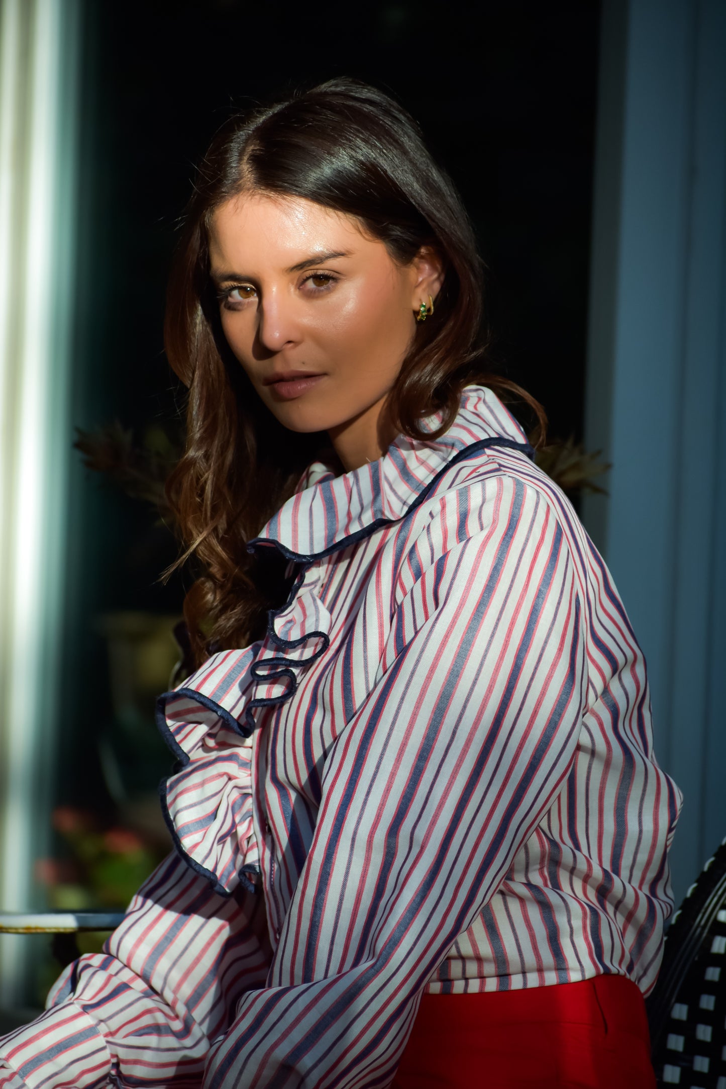 Blusa Mónica Ruffle