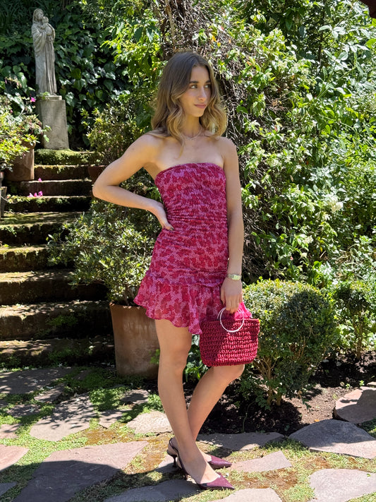 Cartera Violeta Crochet