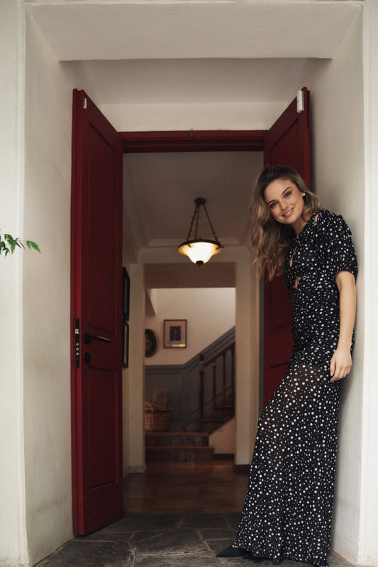 Vestido Mesh Ibiza Dots