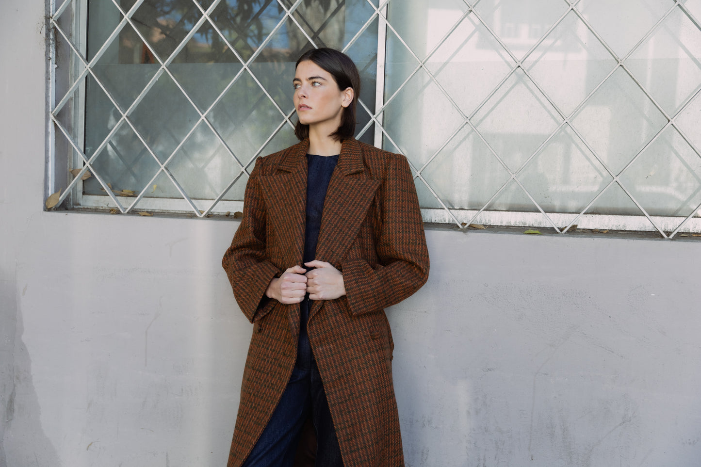 Abrigo Bausen Tweed