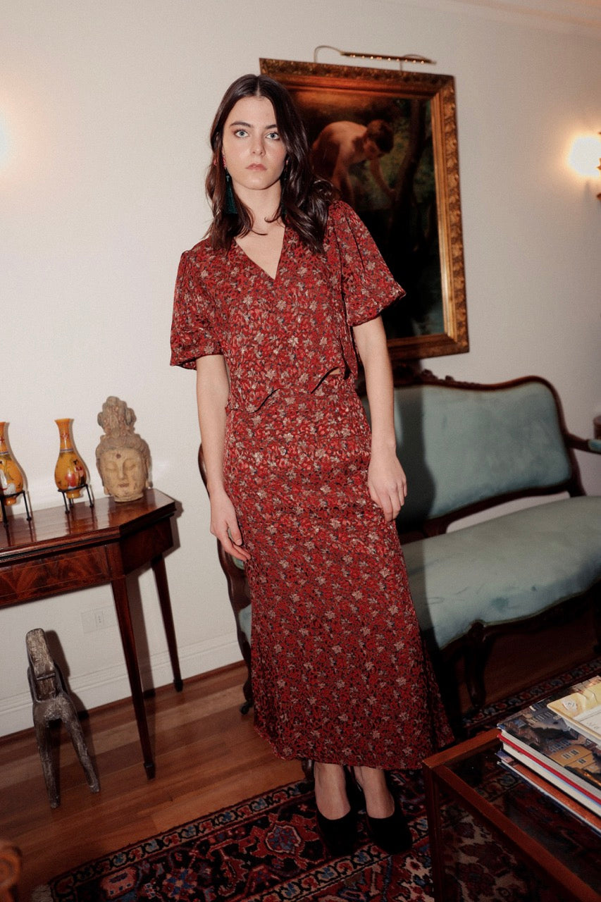 Top Rita Vintage Floral