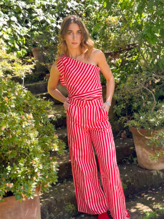 Pantalón sastre lino Moro