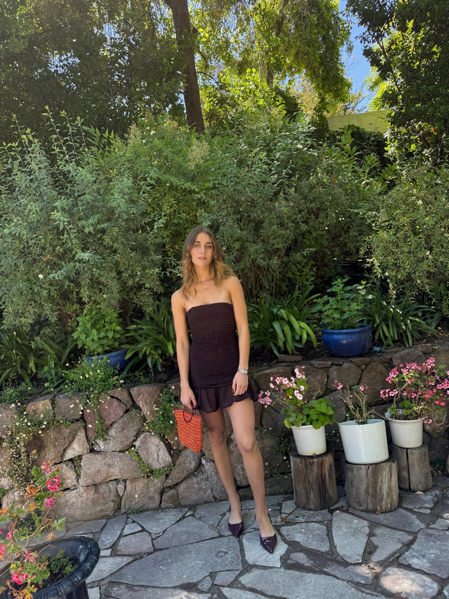 Vestido panal bahiana