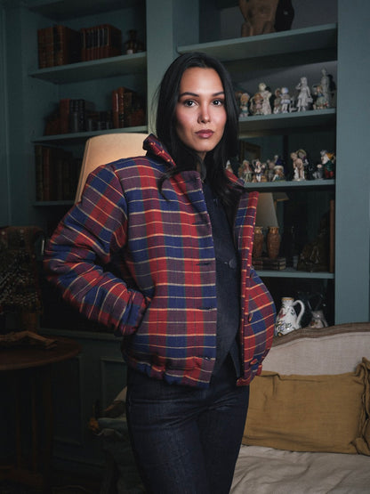 Chaqueta Borbon Tartán