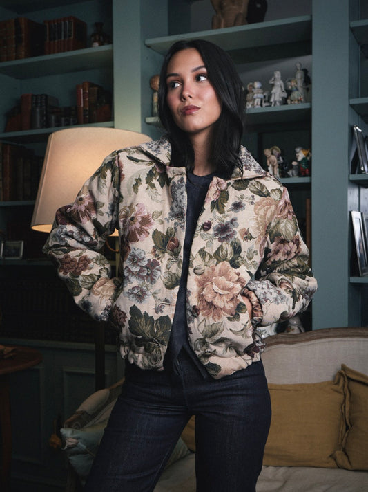 Chaqueta Borbon Flores
