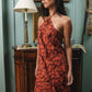 Vestido Halter Alba Flor