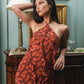 Vestido Halter Alba Flor