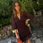 Vestido panal bahiana
