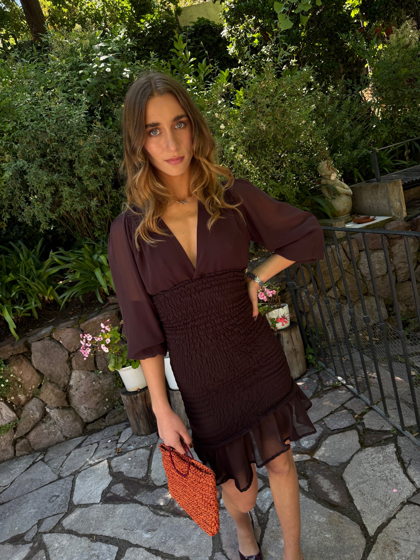 Vestido panal bahiana