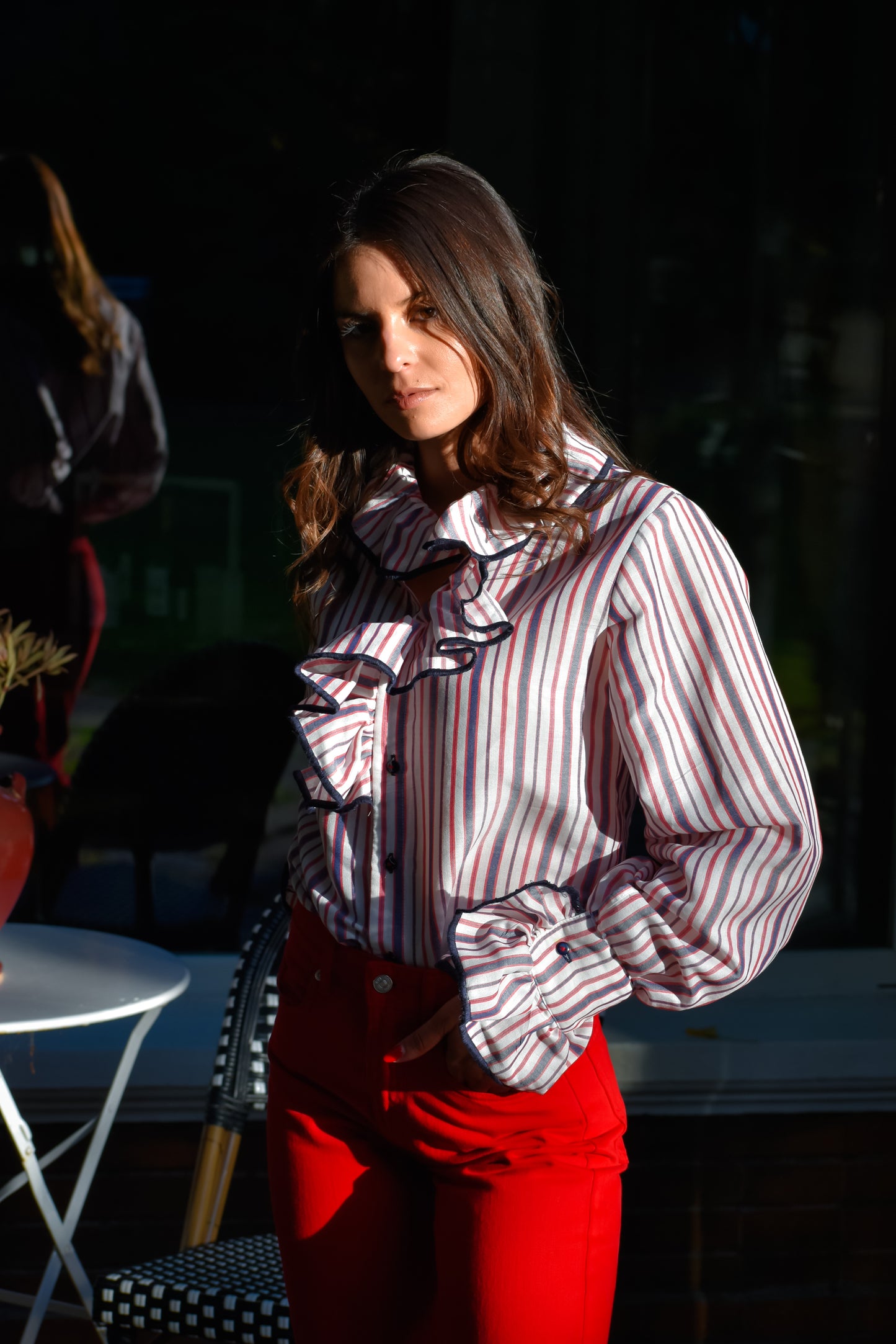 Blusa Mónica Ruffle