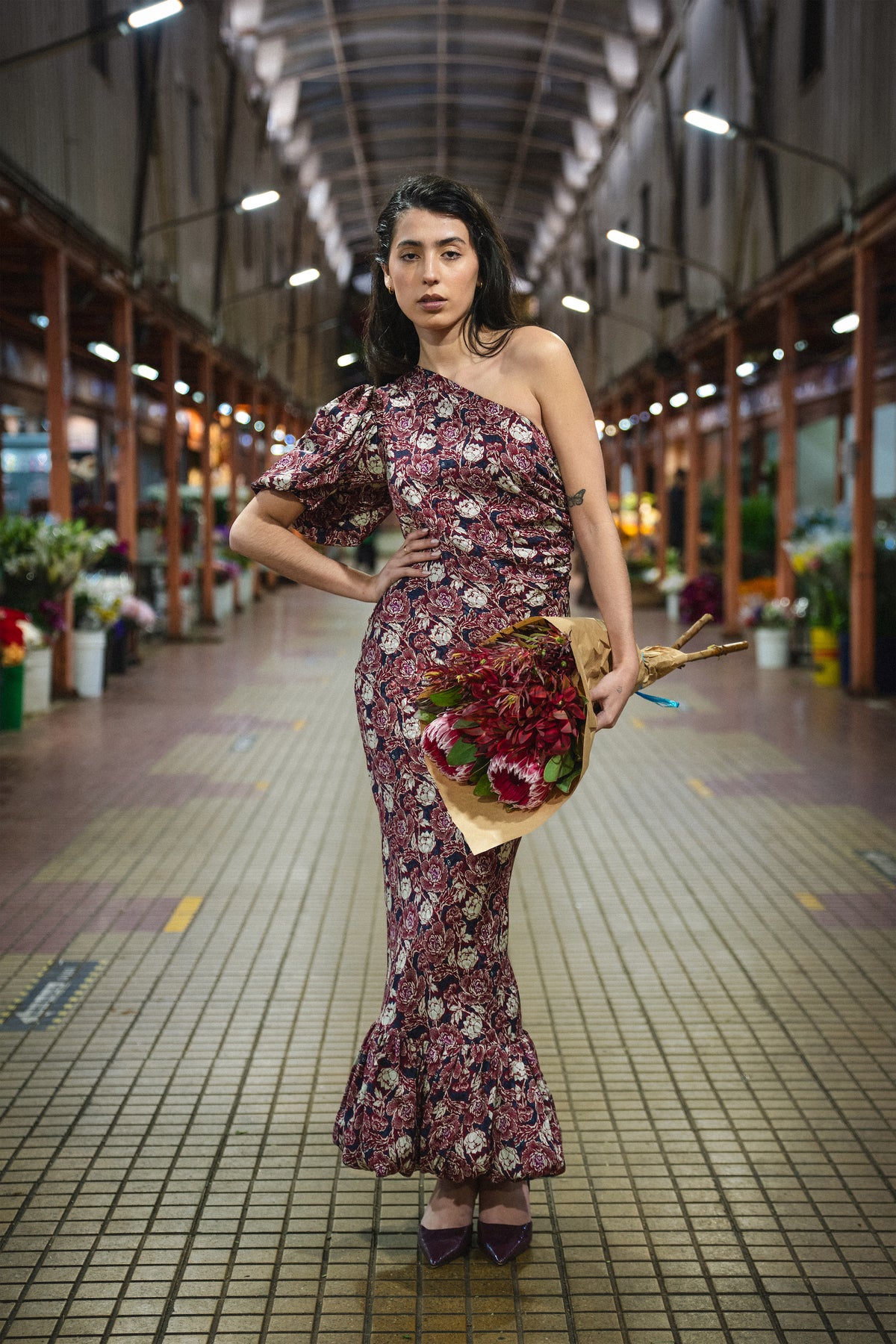 Vestido Asimétrico Baloon