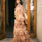 Vestido Panal Carmen Manguitas