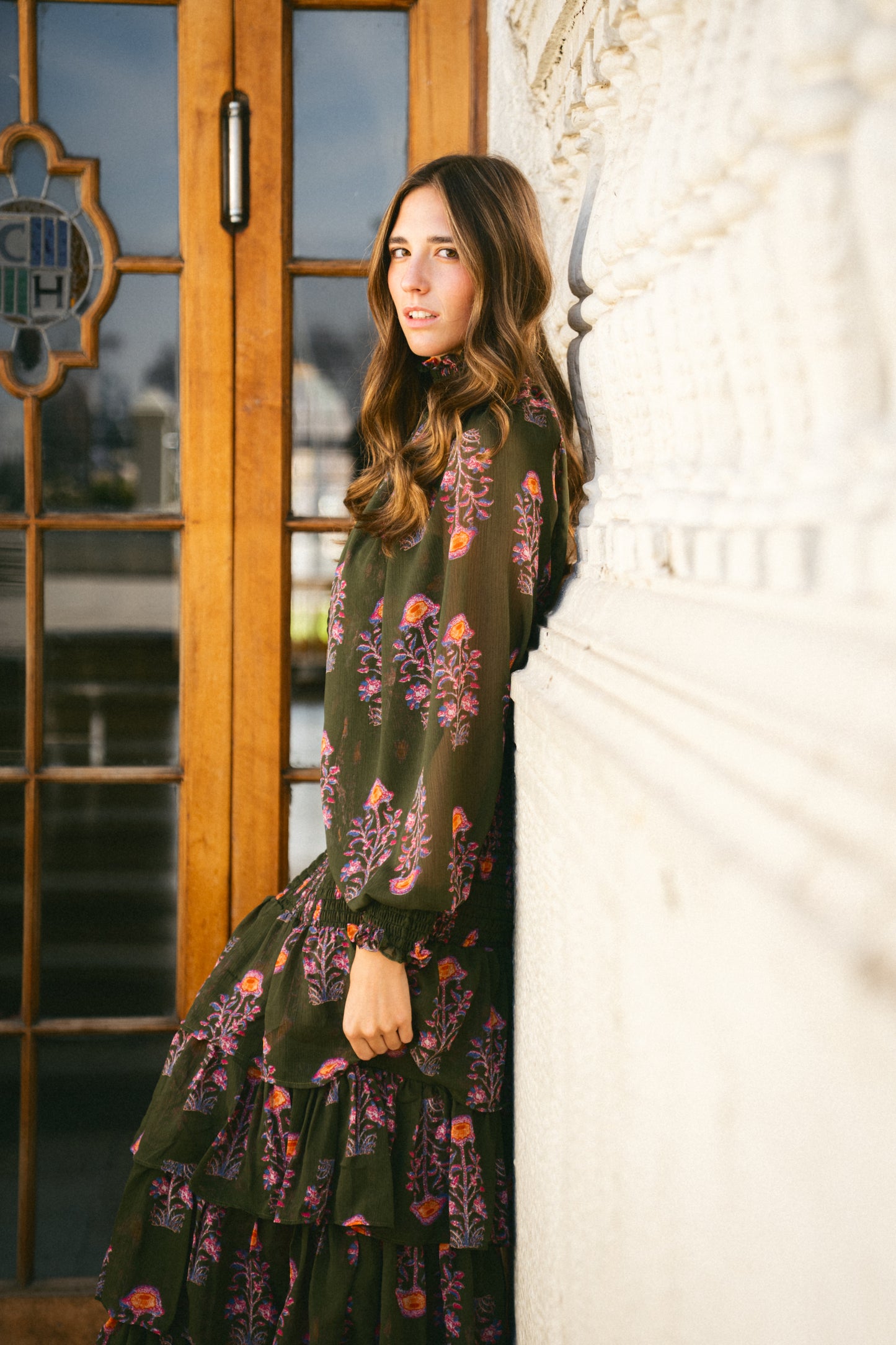 Vestido Panal Carmen Manguitas