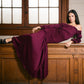 Vestido Panal Bardot Borgoño