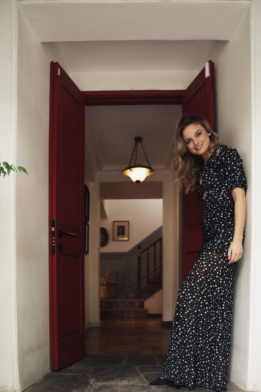 Vestido Mesh Ibiza Dots