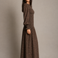Vestido Largo Panal