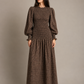 Vestido Largo Panal