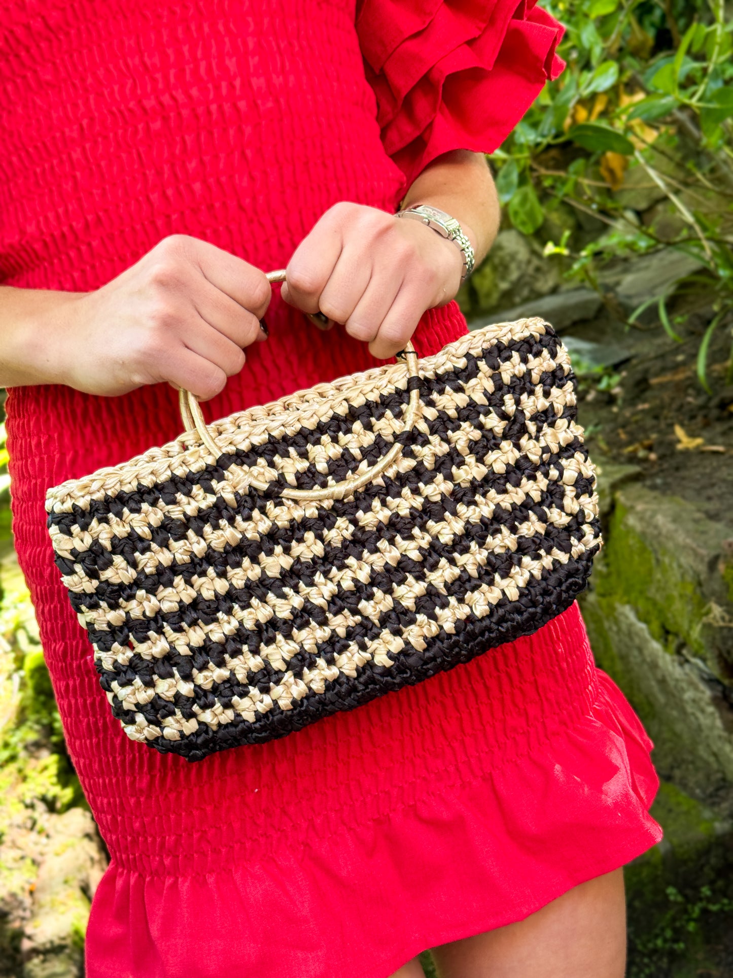 Cartera Violeta Crochet