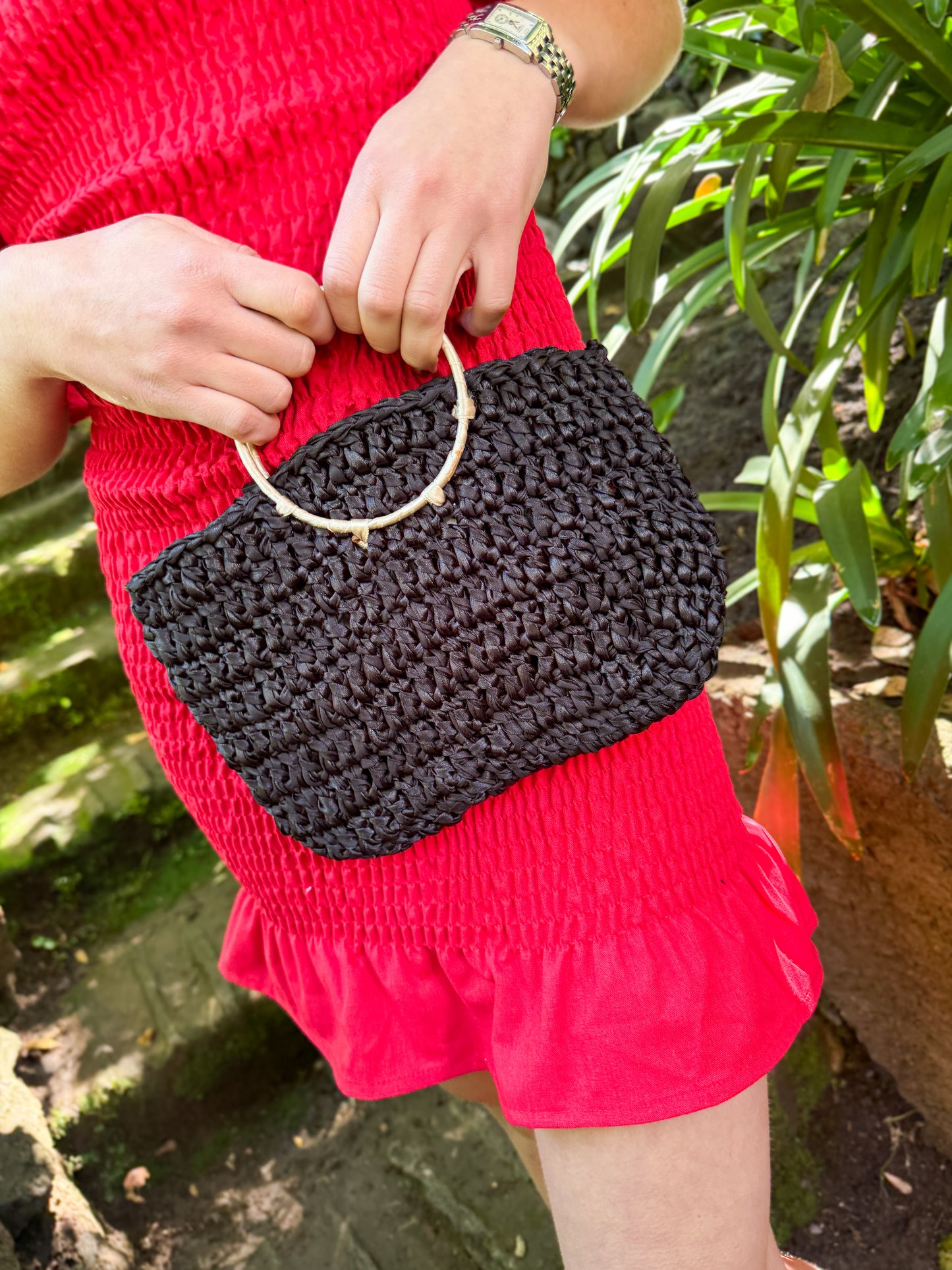 Cartera Violeta Crochet