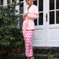Almería Belted Jacket Bubble Pink