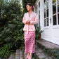 Almería Belted Jacket Bubble Pink